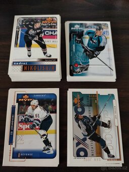 Predám hokejové kartičky z 90 rokov (UD,Top.,metal, pacific. - 8