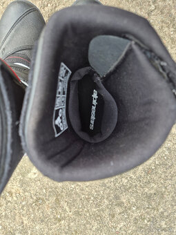 Prodám boty alpinestars belize drystar honda - 8