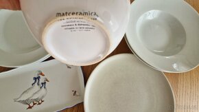 Mix talířů porcelán - 8