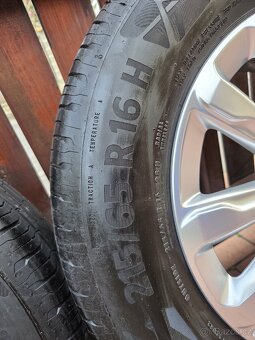 ORIGINAL LETNÍ ALU KOLA OPEL MOKKA 215/60R16 - 8
