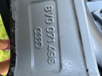 Prodám kompletní sadu alu kol 5x112/16 - 8
