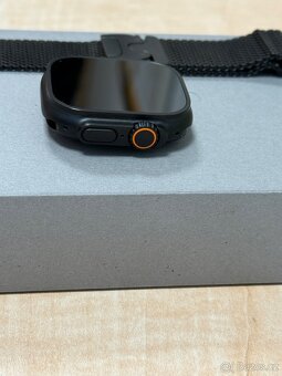Apple Watch Ultra 2 Space Black,černým titan. milánský tah - 8