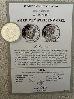Sada amerických a kanadských stříbrných mincí - 8