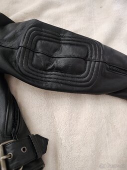Kožená pánská moto bunda 52 - 8
