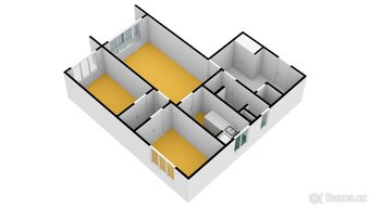 Pronájem pěkného bytu 3 + 1 z lodžií v Liberci, Králův Háj, - 8