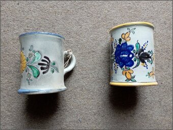 Prodám Moravská keramika – malované talíře, vázička - 8