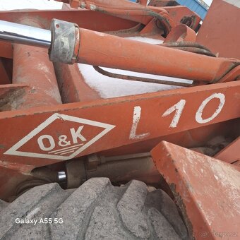 O&K L10,Kolový, čelní, kloubový nakladač O&K L10 - 8