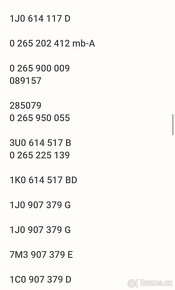 Řídicí moduly/jednotky ABS - 8