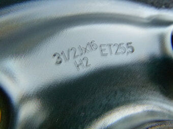 Rezerva dojezdovka originál VW 5x112 3,5Jx16 ET25,5 - 8