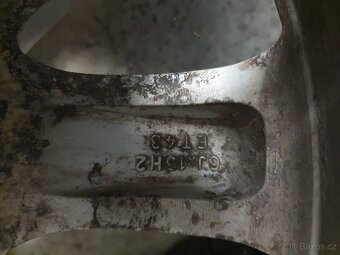 Originální kompletní kola Škoda 5x100 r15 pneu 195/55 r15 - 8