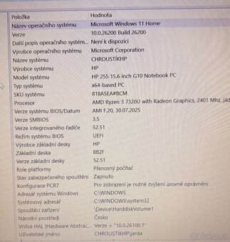 HP 255 15,6 inch G10 - 8