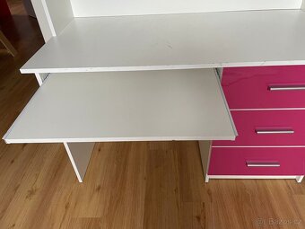 Psací stůl s polici - 8