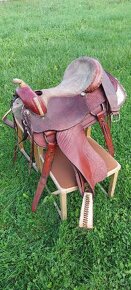 Westernové sedlo - 8