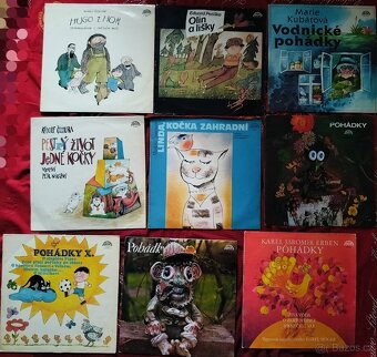Lp gramofonové desky - pohádky - - 8