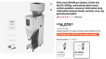 Automatický plnící stroj 20-3000g - 8