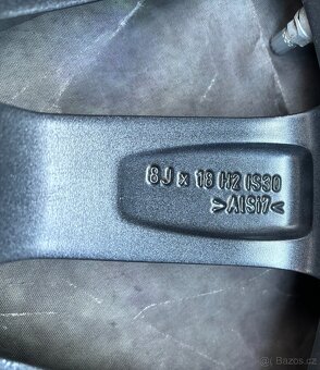 riginální Alu kola 5x112 BMW 5 G30,G31 245/45/18 - 8