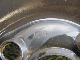 LETNÍ PLECHOVÁ KOLA 15"- 4x100 - 185/65/R15 - 8