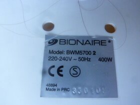 ČISTIČE,ZVLHČOVAČE,OSVĚŽOVAČE VZDUCHU BIONAIRE CM-3, - 8