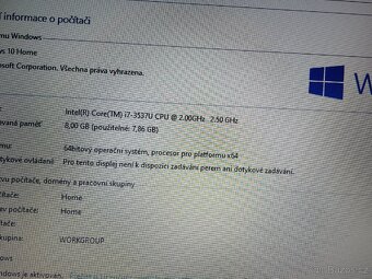 Předám notebook Lenovo z i7 - 8