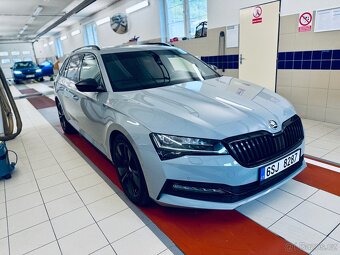 Škoda Superb Sportline 2.0 TDI 140 kW DSG, PANO.,WEBA. - 8