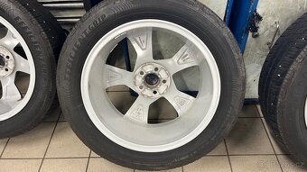 Škoda volans alu disky +goodyear R17 5x100 205/55 JAKO NOVÉ - 8