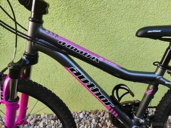 Značkové kolo Author A-MATRIX 24" (grafit/růžová) - 8