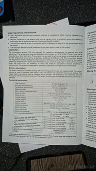 COMET D3631 - Teploměr - vlhkoměr se zázn.dat a sondou - 8