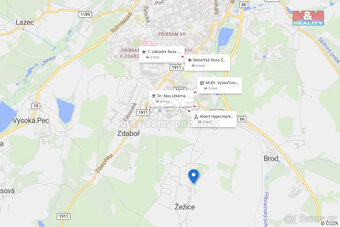 Prodej pozemku k bydlení, 1 411 m², Žežice u Příbrami - 8