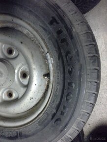 Pneu s disky 185 R 14 C ford Transit, 4ks nejete pneu - 8