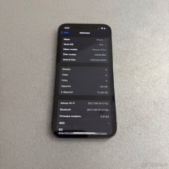 iPhone 12 Pro 256GB, 100% baterie, pěkný stav, rok záruka - 8