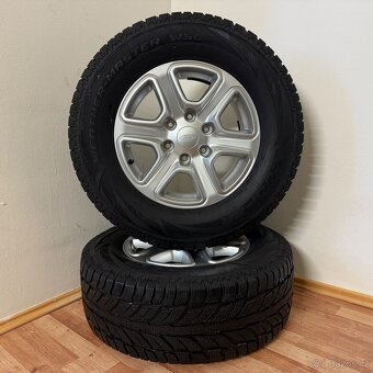 FORD RANGER 6x139,7 R17 ET55+ZIMNÍ 265/65R17 9/8mm - 8