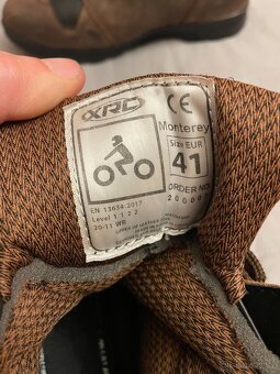 Moto boty XRC MONTEREY WTP, NOVÉ, 41, Vložka: 26 cm - 8