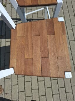 2x Starší  barové  židle - 8
