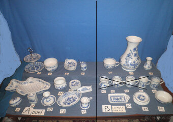 Cibulák porcelán - sbírka - 8