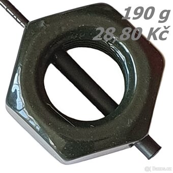 Rybářská krmítka Matice průběžná 25-190 g Sleva 20% - 8