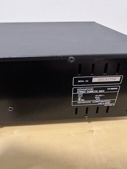 Prodám Tapedeck Kenwood KX-880HX – po servisu, TOP stav - 8