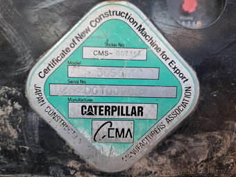 Pásový Bagr Caterpillar 305 cR - 8