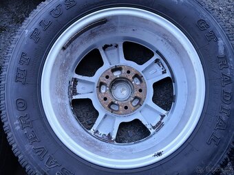 Prodám sadu Orig ALU kol KIA 245/65R17 celoroční - 8