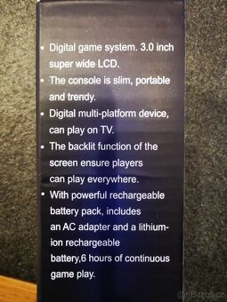 Herní kapesní konzole 400 her, skladem - 8