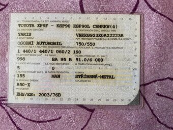 Yaris 1.0 82tis km ročník 2009 - 8