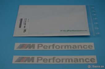 BMW ///M Performance nalepky 2ks ORIGINAL - 8