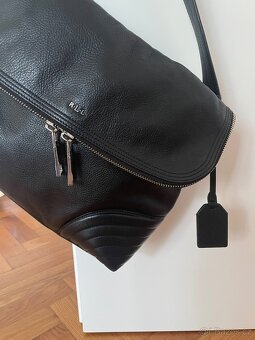 Kožená crossbody kabelka Ralph Lauren - 8