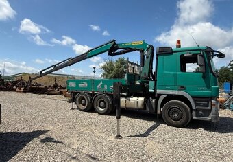 Mercedes-Benz ACTROS 2644-6x4-Valník+HR-PALFINGER PK 24001K - 8