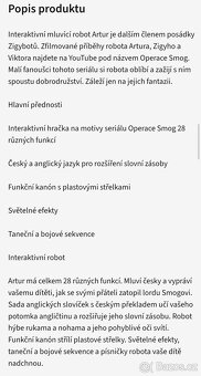 Robot Zigybot Artur - česky mluvící - 8
