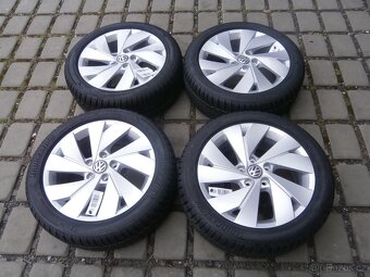 ALU KOLA 5 X 112 VW ORIGINÁL GOLF 8 205 50 17 nové - 8