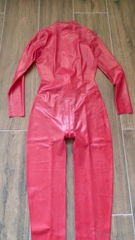 Latexový catsuit pro ženy se dvěma zipy LATE X - 8