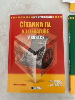Knihy na střední školu - český jazyk, literatura, čítanka - 8