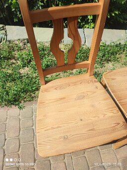 Židle z masivu ( borovice ) - 8