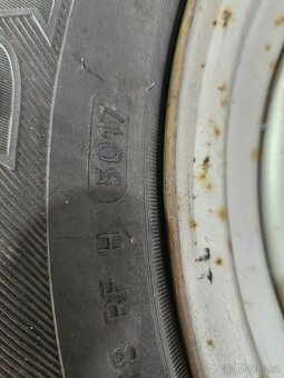 Sada disků 5x139,7mm, s pneu Hankook 205/70/15 - 8