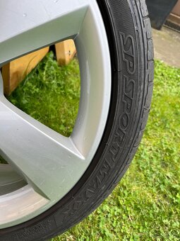 2x Alu kola Škoda 17"pneu 215/40R17-6mm Fabia Scala Rapid - 8